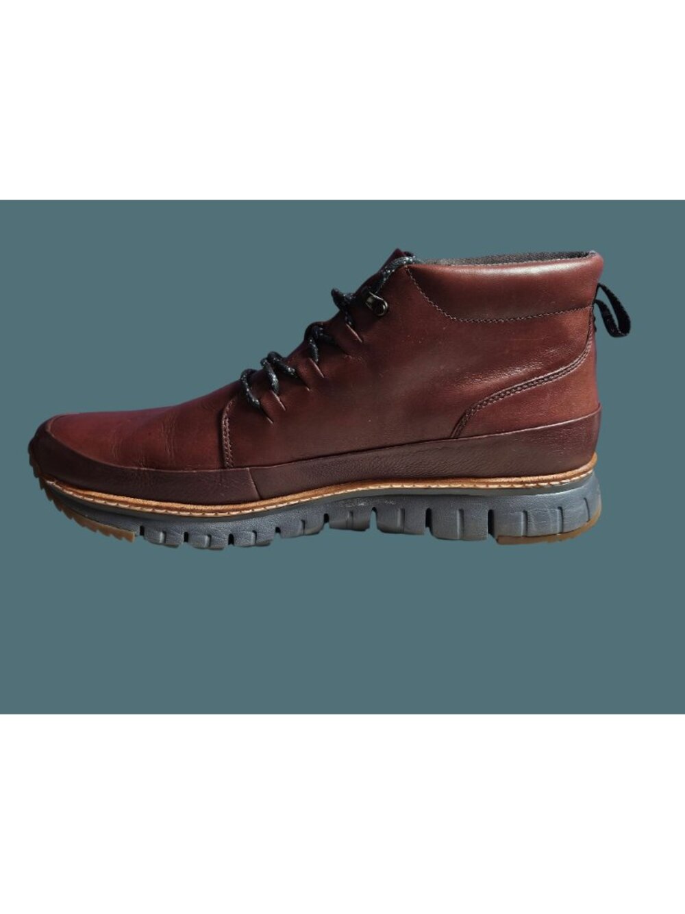 Cole Haan ZeroGrand Rugged Chukka Hickory/Gum Laced Boot Men Size 13M - Picture 12 of 15